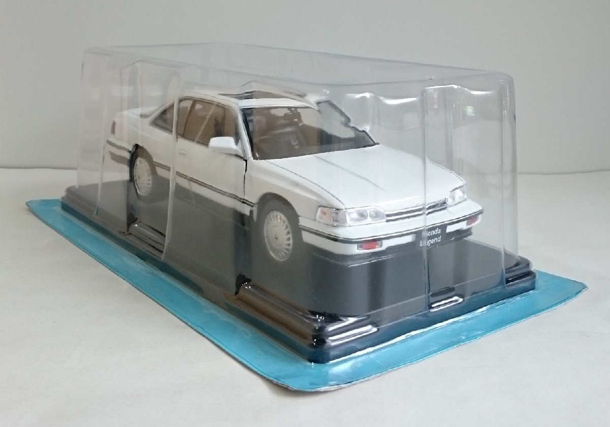[W3671] 国産名車コレクション Vol.160 (2022.11.30号) Honda Legend Coupe [1987] / 未開封 アシェット ホンダ レジェンドクーぺ ミニカー_画像3