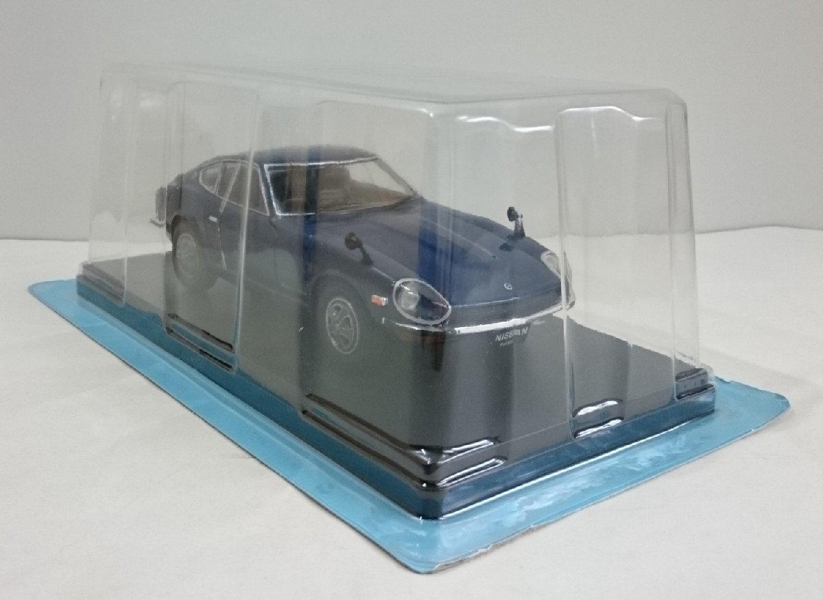 [W3677] 国産名車コレクション Vol.166 (2023.2.22号) Nissan Fairlady 240 Z-L [1971] / 未開封 アシェット ニッサンフェアレディミニカー_画像3