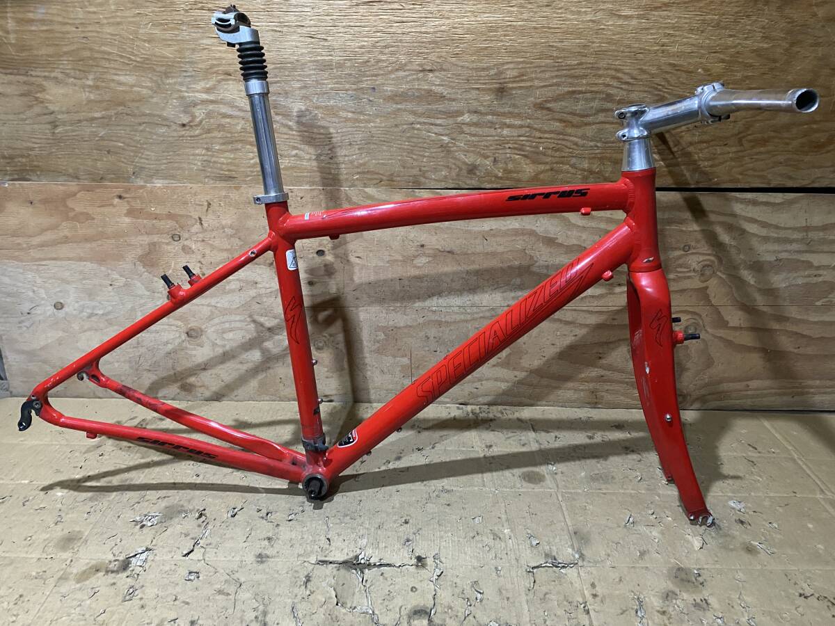 specialized sirrus 700c アルミフレーム 中古パーツ_画像1