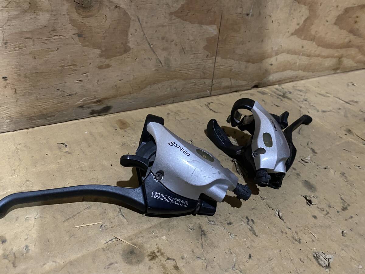 shimano 3×8速 シフターブレーキ 中古パーツ OLD MTB ATB VINTAGE MTB ATB_画像5