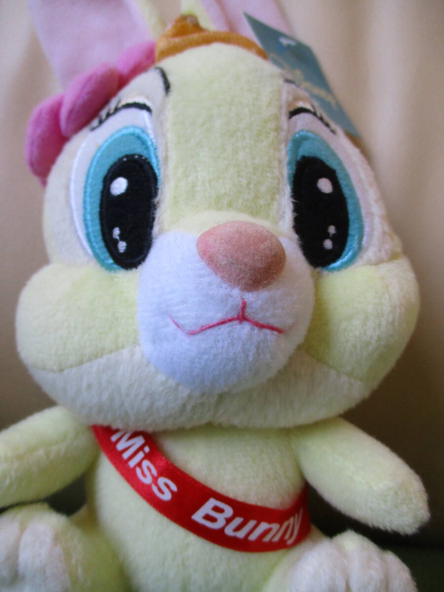 ■タグ付【 ミスバニー★タスキ/Miss Bunny】 マスコット ぬいぐるみ お人形 Disney_画像9