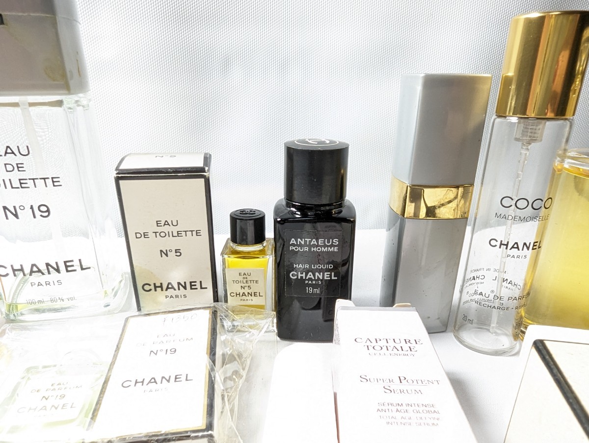 b CHANEL シャネル 香水 オードトワレ 香水セット COCO　Dior　ディオール　ビンテージ　大量　同梱可　スピード発送　美容品　空ボトル含_画像7