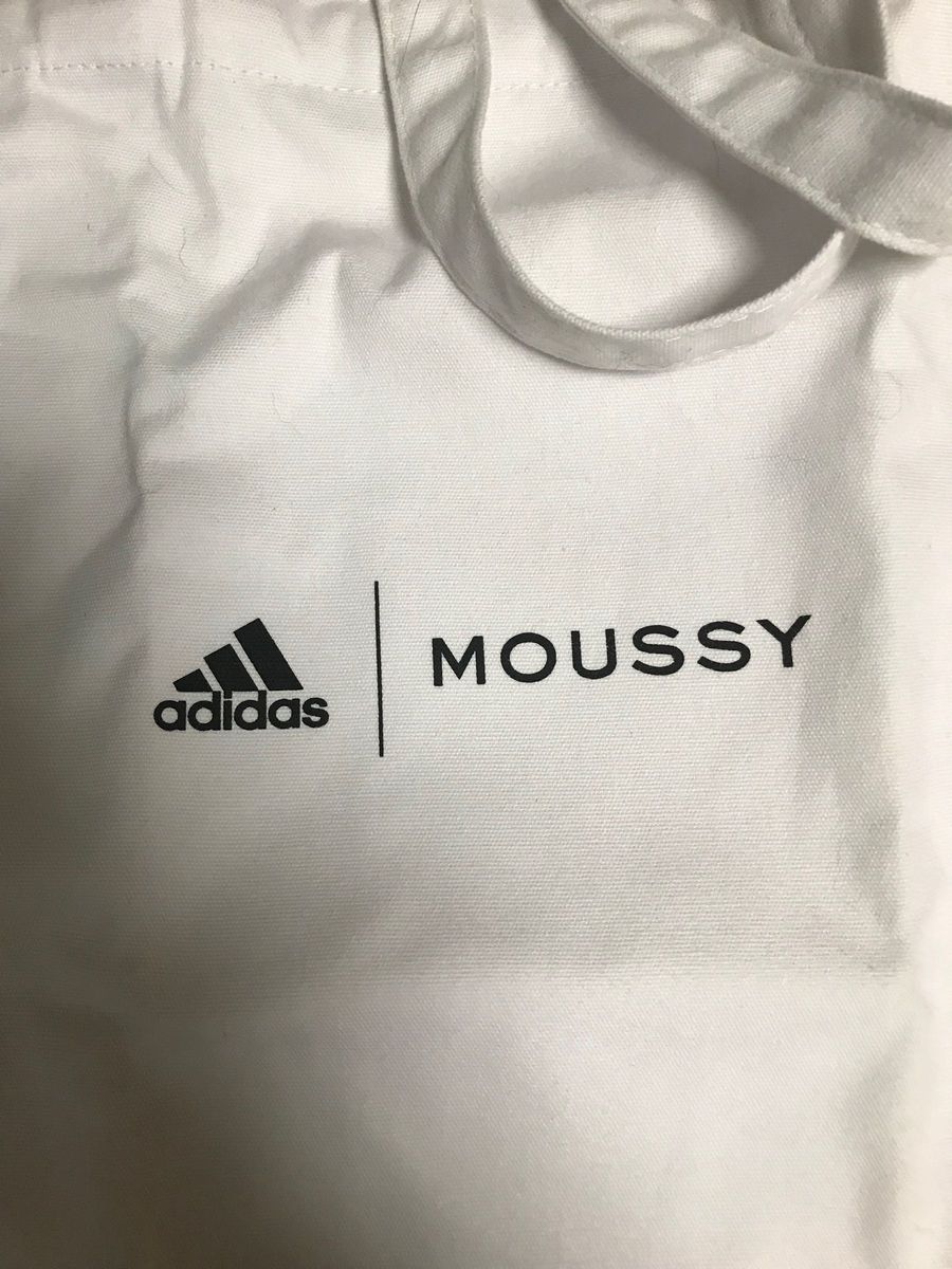 moussy × アディダス　adidas ノベルティ　オリジナルトート　エコバック