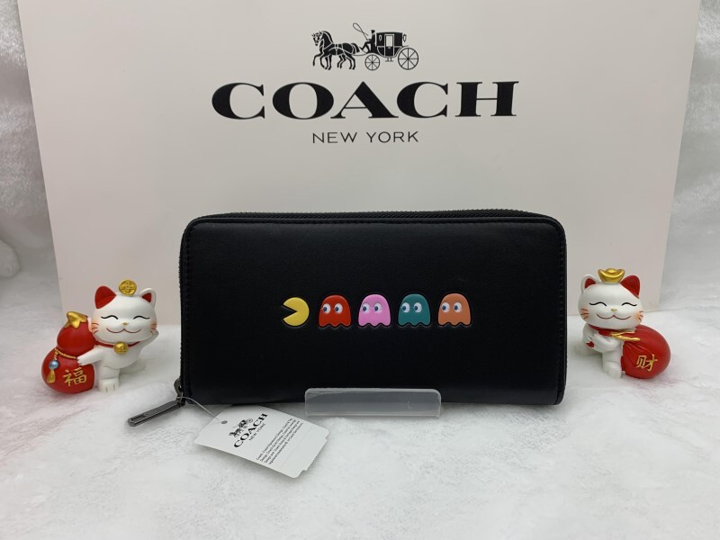 コーチ COACH 長財布 財布 プレゼント 贈り物 シグネチャー ロング ジップ 新品 未使用 レディース メンズ ファッション F55736 A149_画像1