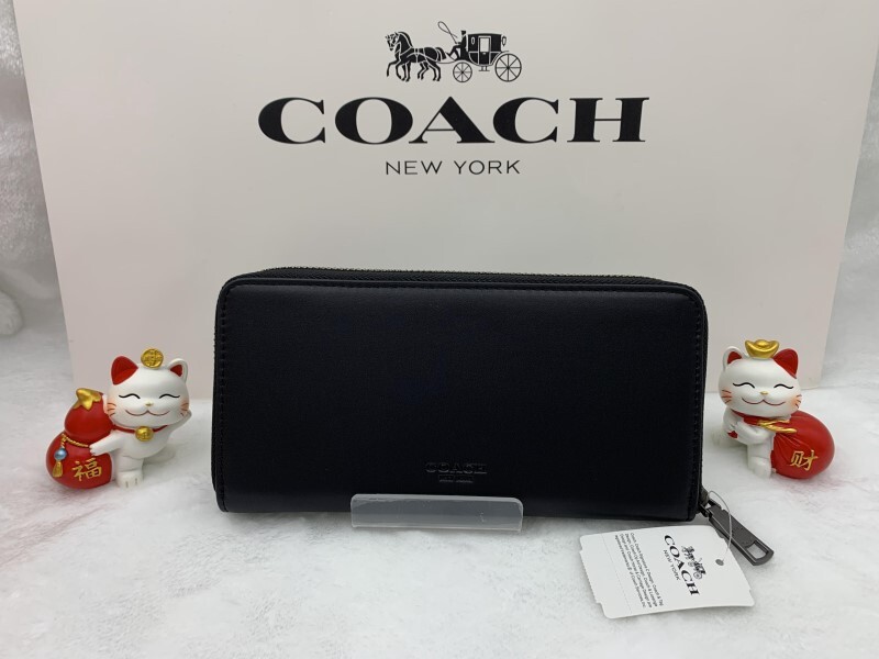 コーチ COACH 長財布 財布 プレゼント 贈り物 シグネチャー ロング ジップ 新品 未使用 レディース メンズ ファッション F55736 C149_画像3