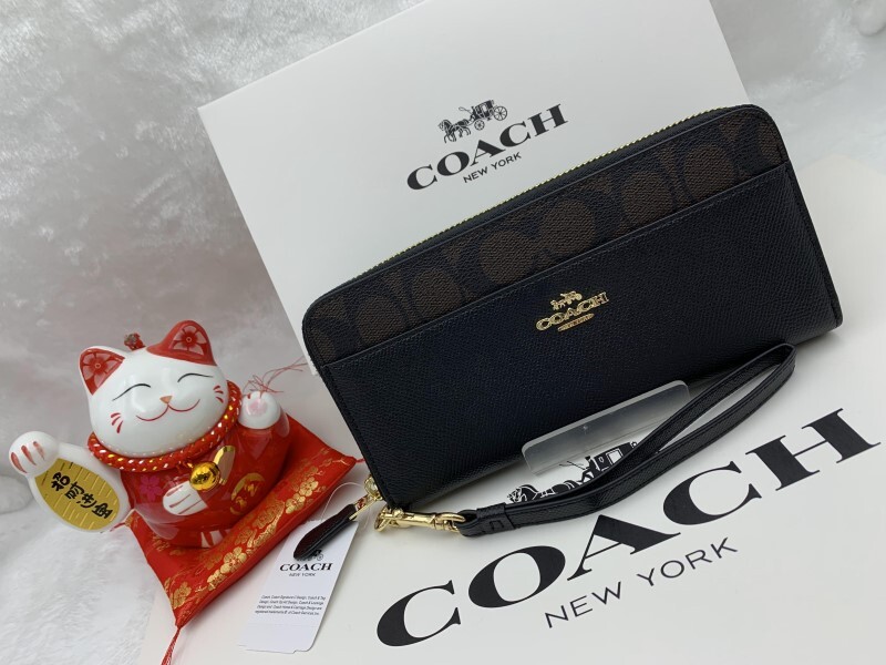 コーチ COACH 長財布 財布 シグネチャー アコーディオン ウォレット ジップ ファッション レディース メンズ 新品 未使用 F76971 C042_画像2