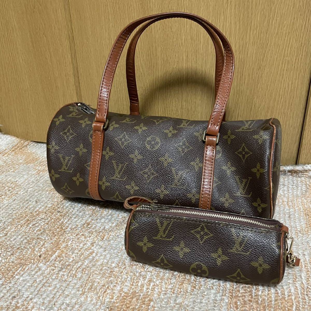 LOUIS VUITTON ルイヴィトン パピヨン30 モノグラム ハンドバッグ