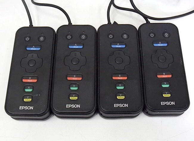 EPSON/エプソン MOVERIO Pro スマートヘッドセット 4台セット+4連バッテリーチャージャー□BT-2200+BT-2000 中古_画像4