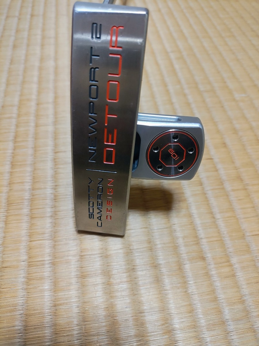 スコッティキャメロン DETOUR ScottyCameron　パター　35インチ　ヘッドカバー付き_画像1