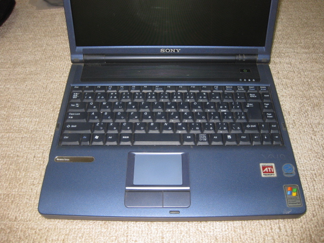 SONY VAIO PCG-FR55J/B ノートブック PCG-9N1N_画像2