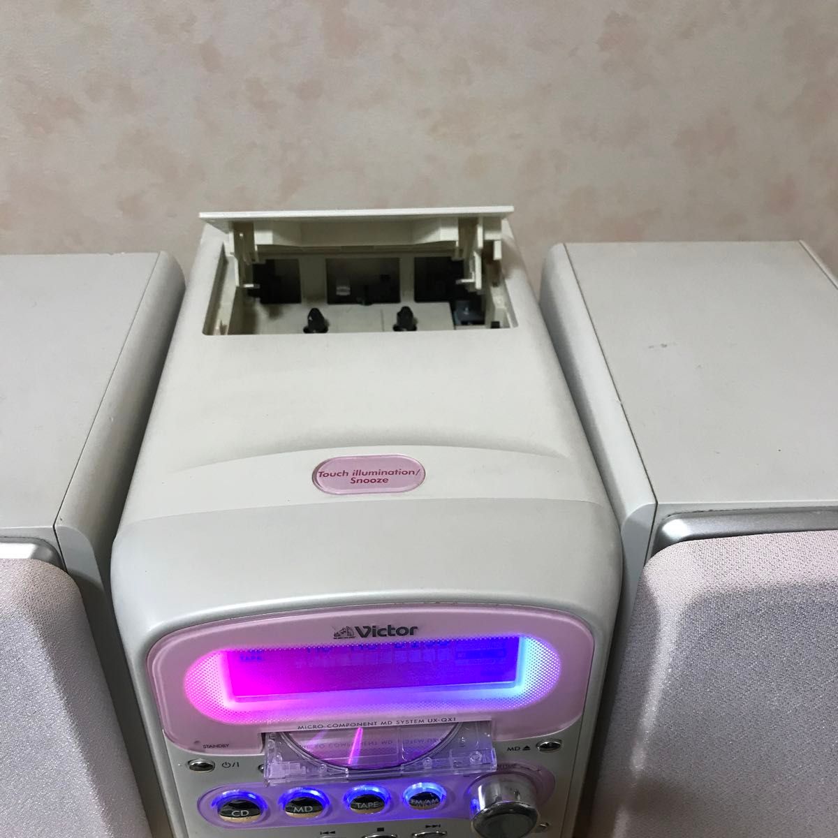 Victor MD・CDコンポ UX-QX1-P トルマリンピンク|Yahoo!フリマ Victor MD・CDコンポ UX-QX1-P トルマリンピンク|Yahoo!フリマ