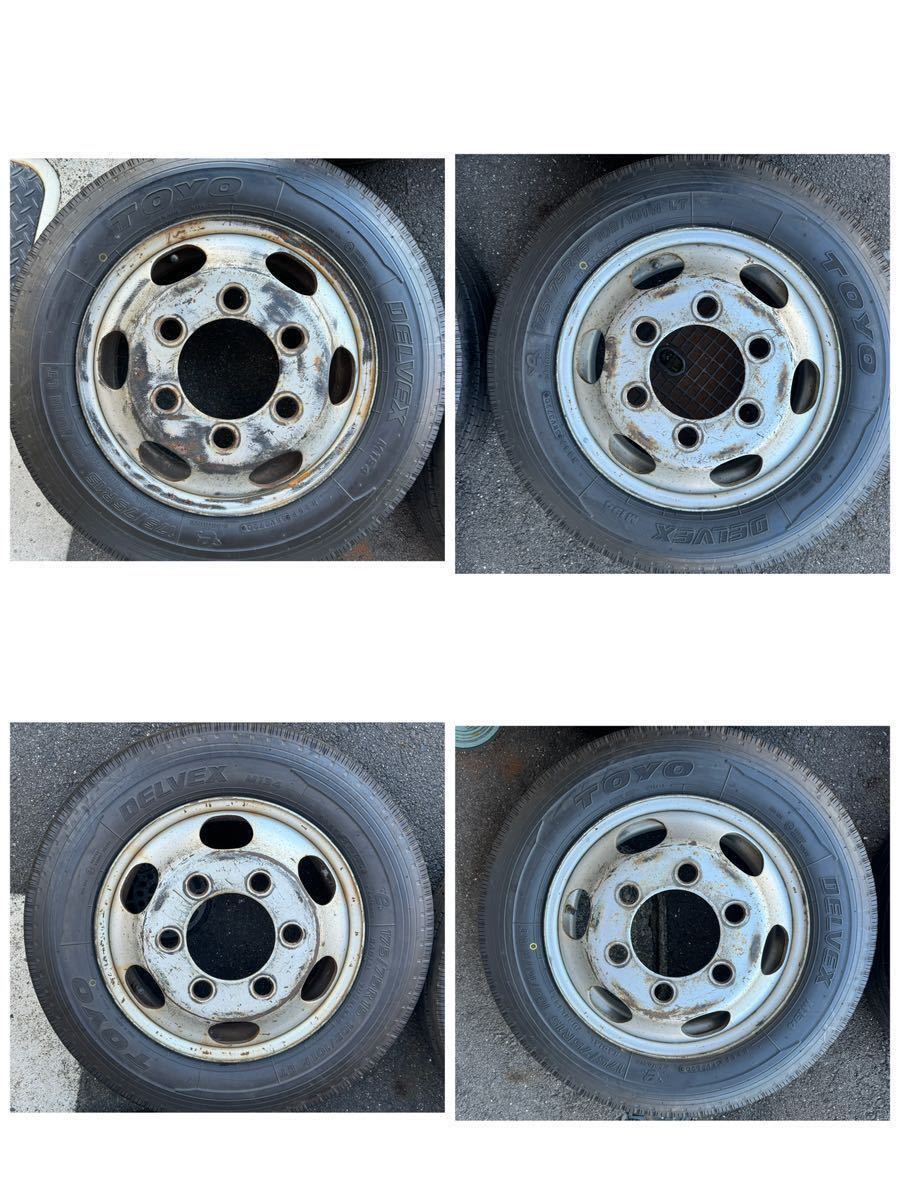 【K】TOYO DELVEX 175/75R15 103/101N LT 6穴 5WV3620 トラック タイヤ 【K】0211-311(17)_画像2