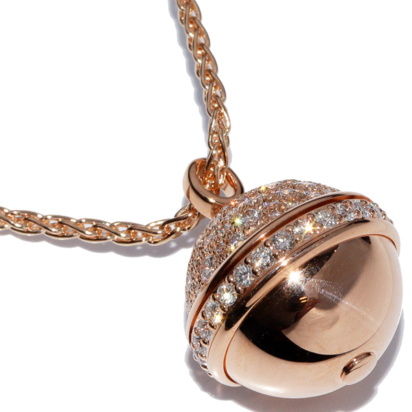  Piaget pendant necklace K18PG diamond 116P( approximately 1.54ct)poseshon pendant necklace G33PC900_