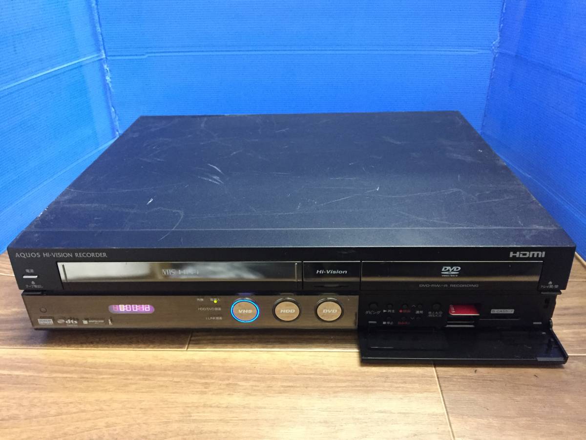 SHARP DV-ACV52 VHS/HDD/DVDレコーダー 中古品691_画像2
