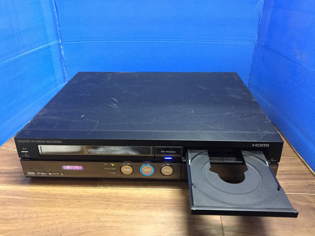 SHARP DV-ACV52 VHS/HDD/DVDレコーダー 中古品691_画像4