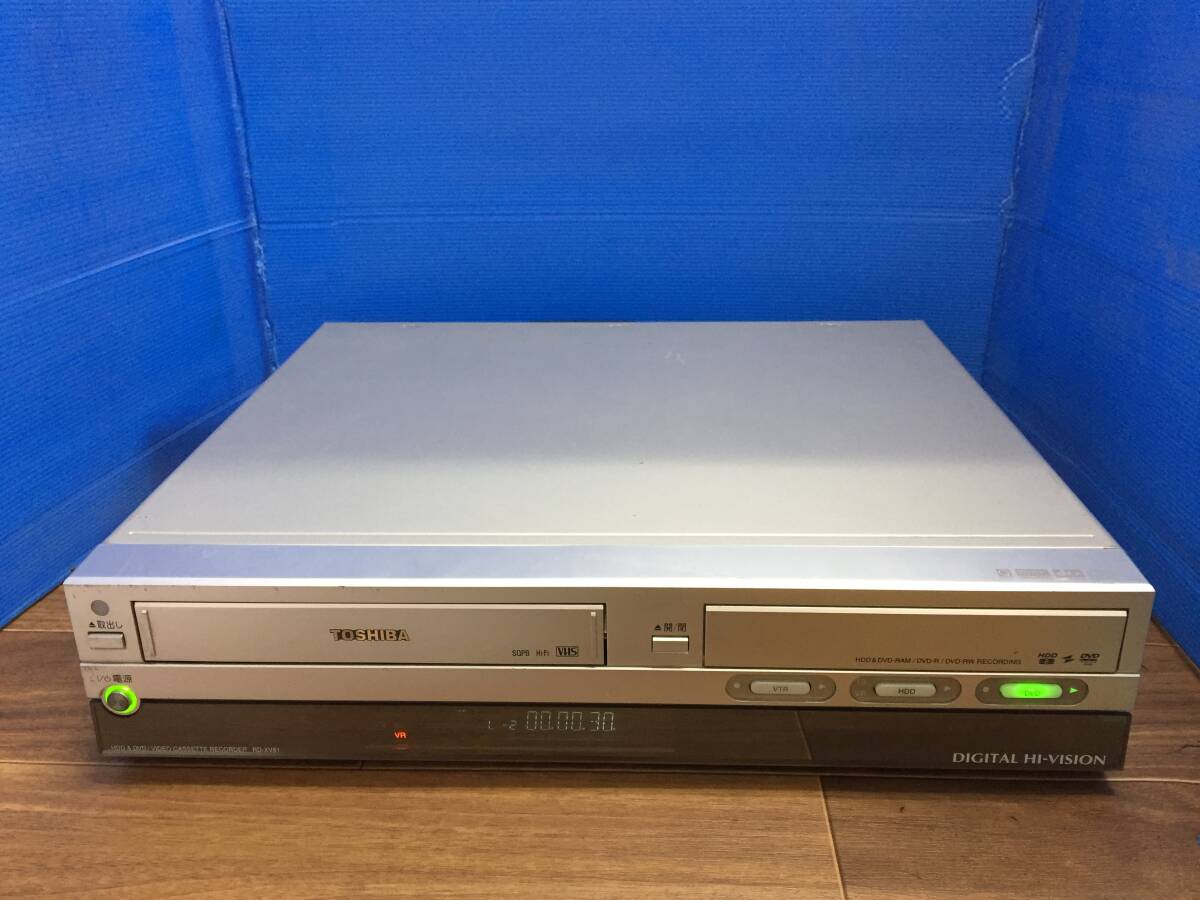 東芝 RD-XV81 VHS/HDD/DVDレコーダー 中古品832の画像1