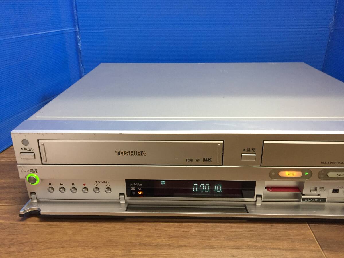 東芝 RD-XV81 VHS/HDD/DVDレコーダー 中古品832の画像3