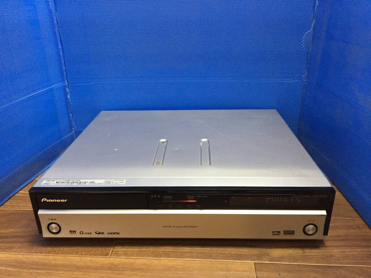 パイオニア　DVD/ HDDレコーダー DVR-DT70　中古品896_画像1