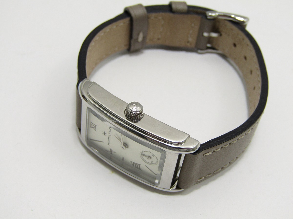 稼働品 ハミルトン アードモア スモセコ レディース腕時計 H112210 美品_画像2