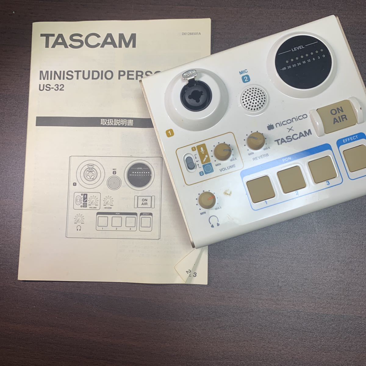 TASCAM MiNiSTUDIO PERSONAL _画像3