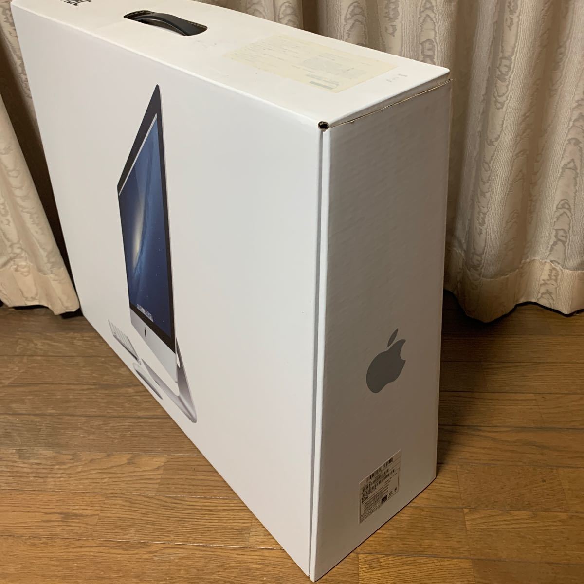 Apple iMac 27 2012 元箱 緩衝材 化粧箱 中古品 12-3　A1419　専用箱 空箱 純正_画像4