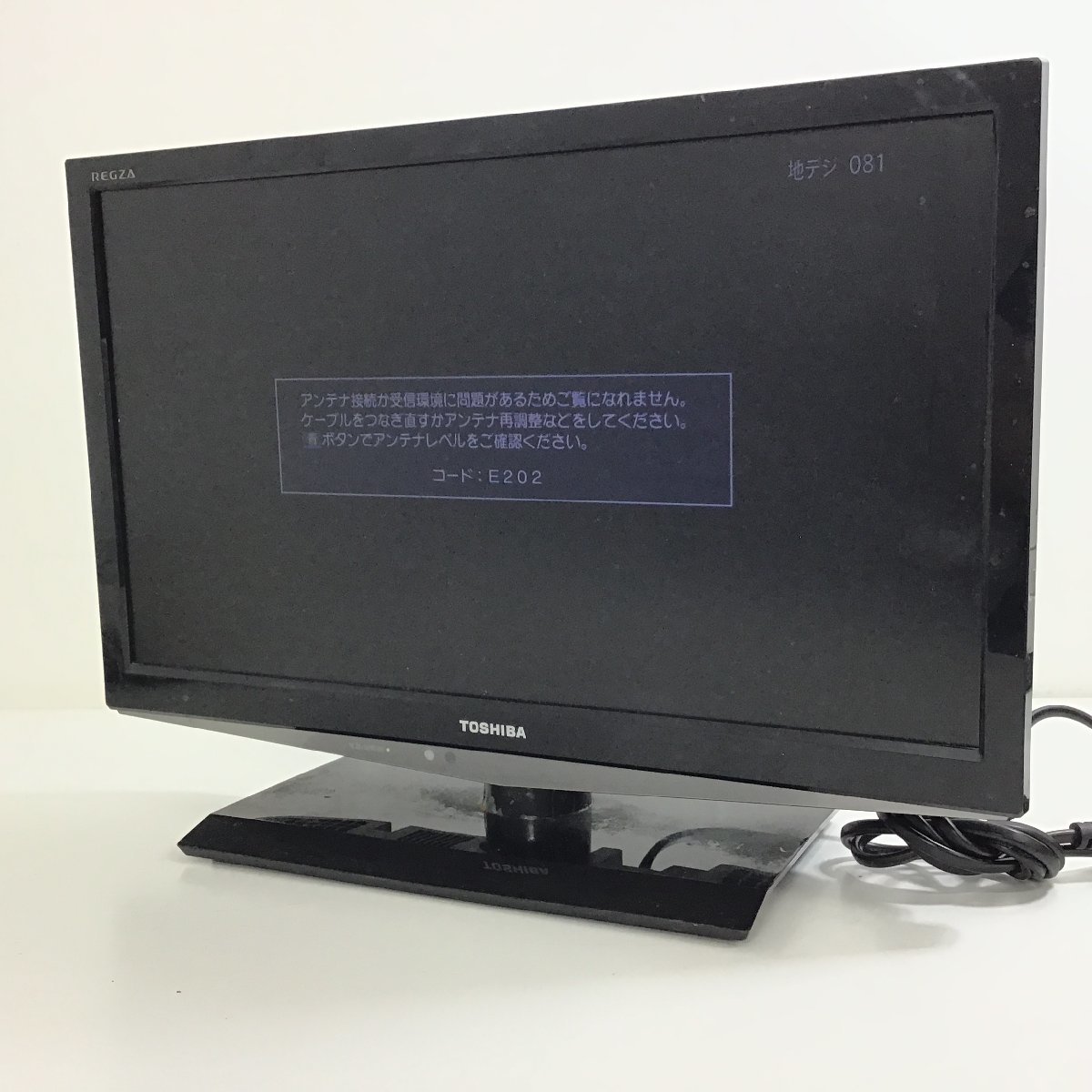 Yahoo!オークション - TOSHIBA 東芝 REGZA 液晶テレビ 19型 19BS Yahoo!オークション - TOSHIBA 東芝 REGZA 液晶テレビ 19型 19BS