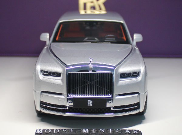 ▲超絶版！Silver！RR 1/18 ロールスロイス Rolls Royce Phantom ファントム 8 VIII 新品_画像3