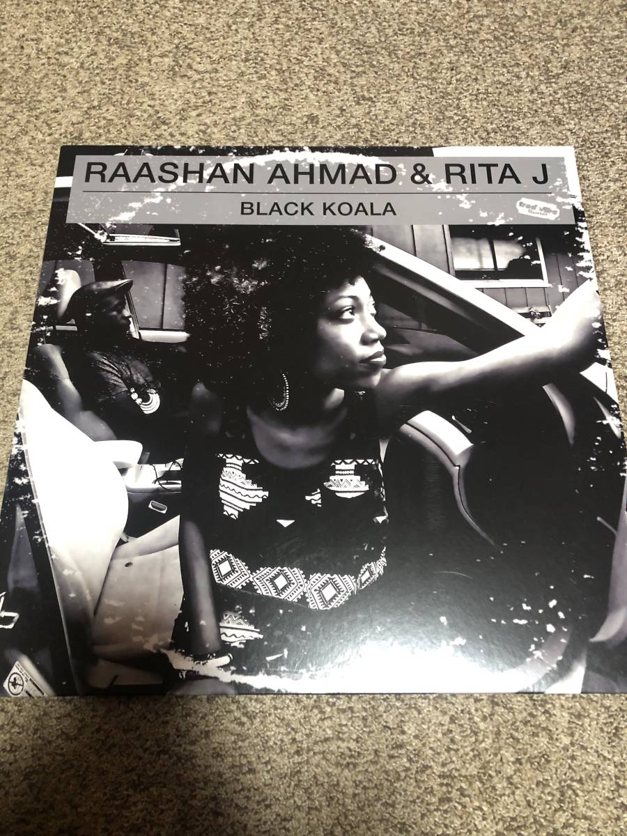 Raashan Ahmad & Rita J - Black Koala グレー色LP（中古品）の画像1