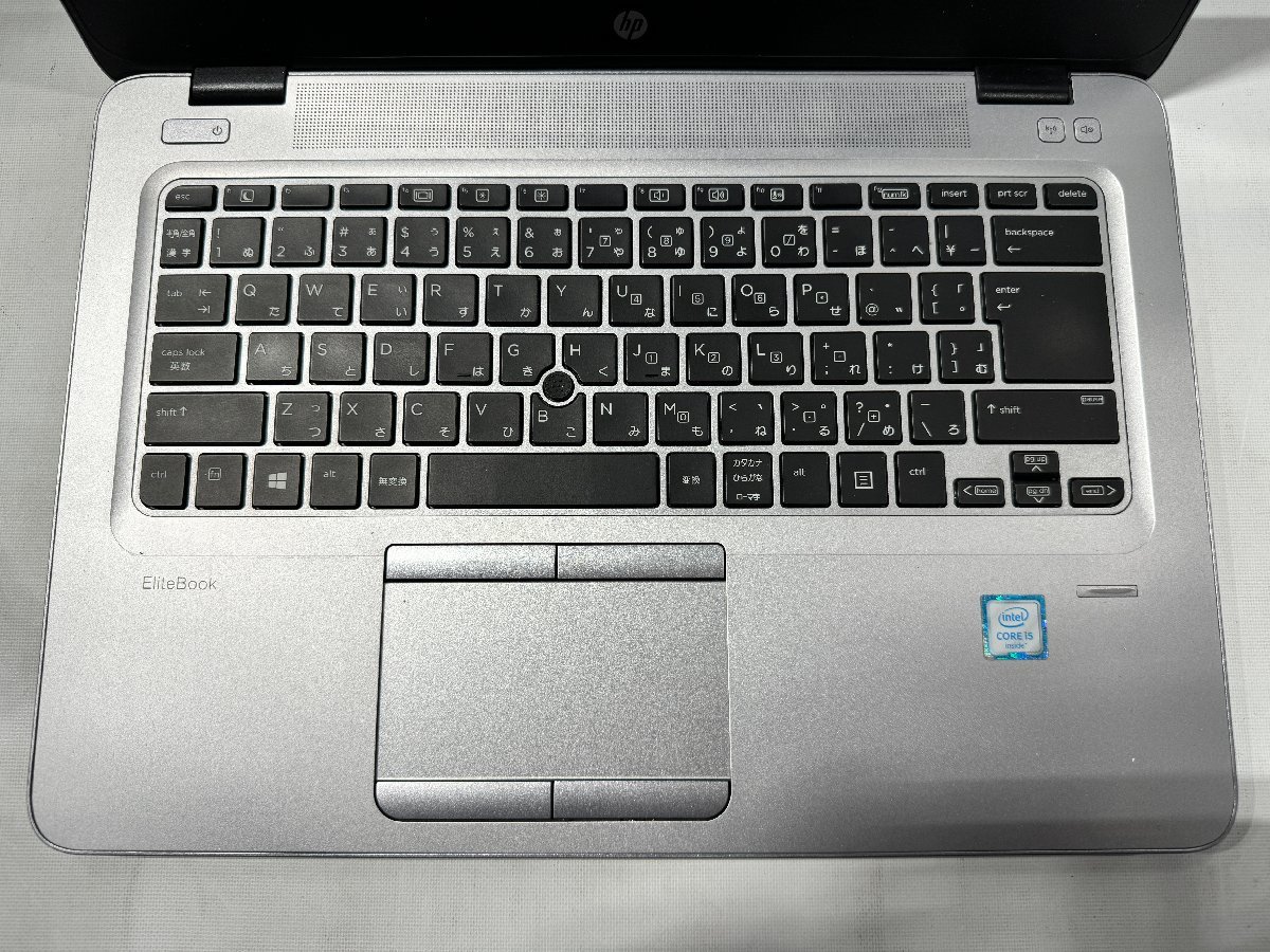 ◎HP EliteBook 840 G3 V0W07PA#ABJ Intel Core i5-6200U メモリ4GB HDD500GB 14インチ バッテリー無 BIOS起動確認のみ ジャンク /0208e11_画像3