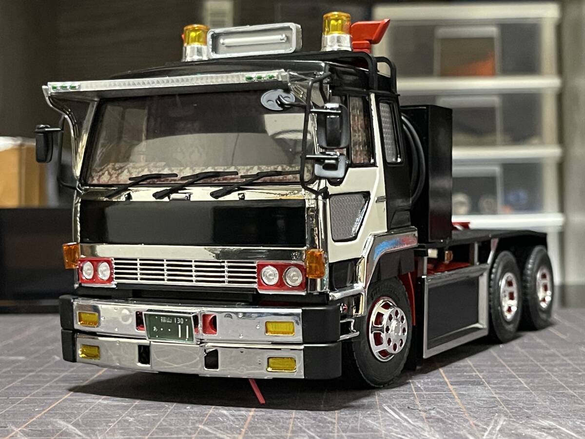 Yahoo!オークション - 1/32 アオシマ製 トレーラーヘッド 完成品 Yahoo!オークション - 1/32 アオシマ製 トレーラーヘッド 完成品
