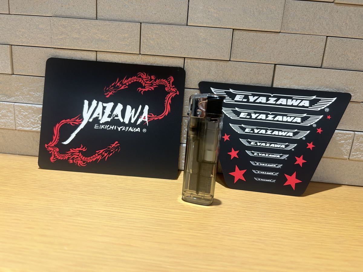 美品 当時物 正規 矢沢永吉 YAZAWA 激レア コレクション グッズ 入手困難 コースター ビール コーヒー ハネ 羽 フデ 筆_画像4