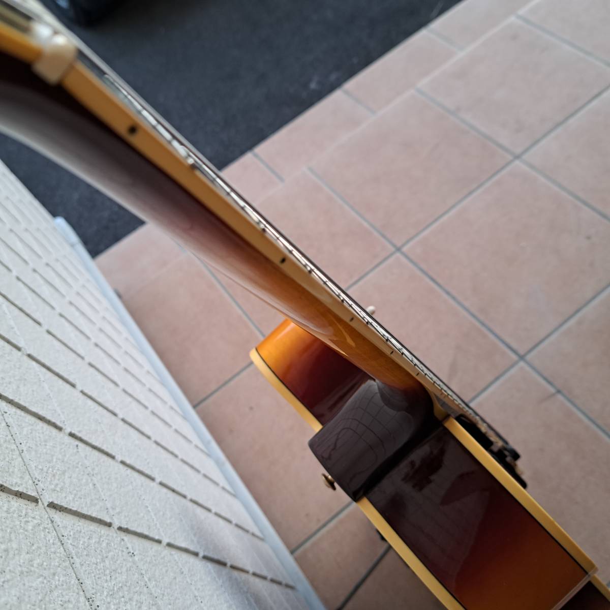 ■YAMAHA AE2000 ヤマハ フルアコ 1977-1978年製 ジャパンビンテージ フルアコースティックギター JAPAN VINTAGE 日本製 Gibson GRETSCH_画像8