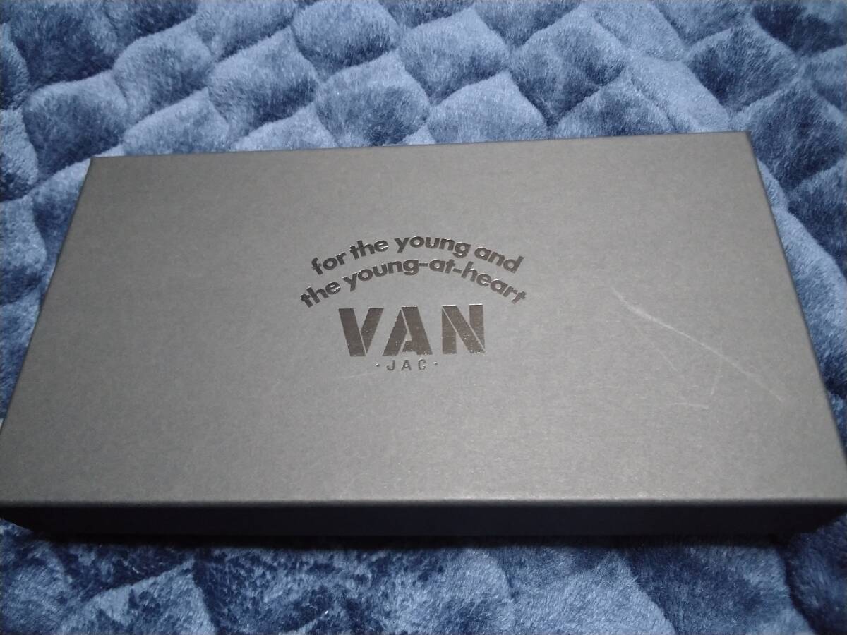 VAN JAC 　70年代VANロゴメガネケース　ネイビー　新品未使用　　人気完売品　J.PRESS kent　　アイビー　トラディショナル_画像5