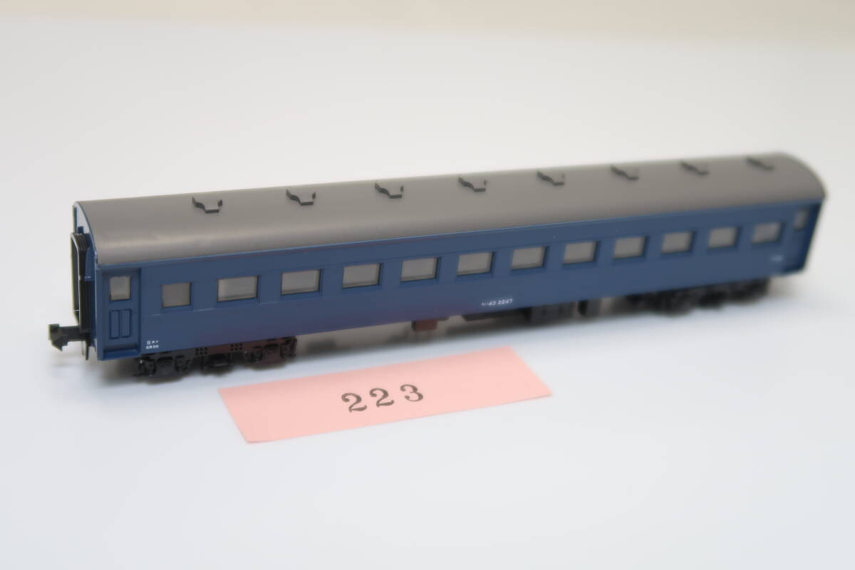 40225-223【客車】KATO スハ43・青色【中古品】_画像2