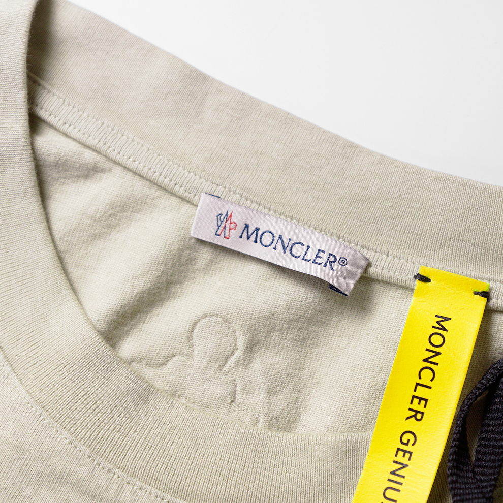 合わせやすいビックポケット■新品5万【1 MONCLER GENIUS JW ANDERSON 】モンクレールジーニアスロゴ刺繍ビックシルエットTシャツXS/メンズの画像6