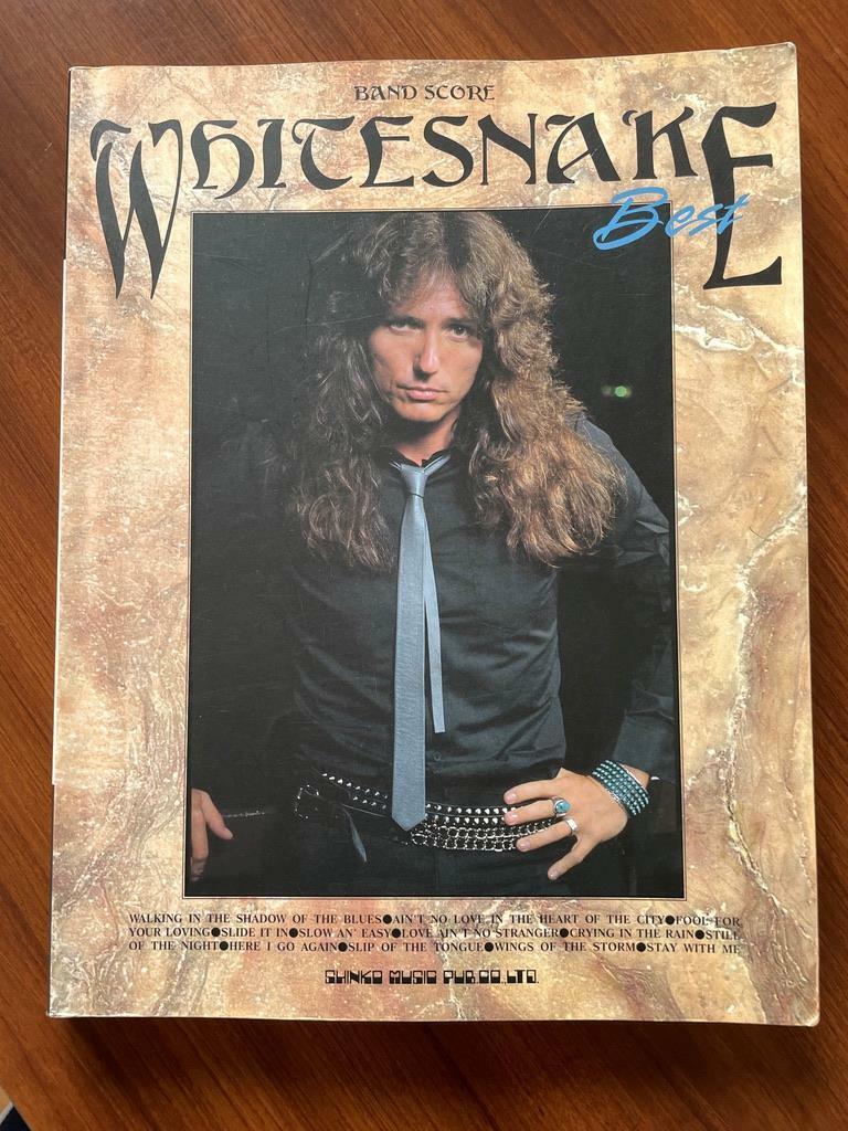 ★ WHITE SNAKE ベスト ホワイトスネイク バンドスコア 楽譜 VAI ヴァンデンバーグ ジョンサイクス ヴァイ WHITESNAKEの商品_画像1