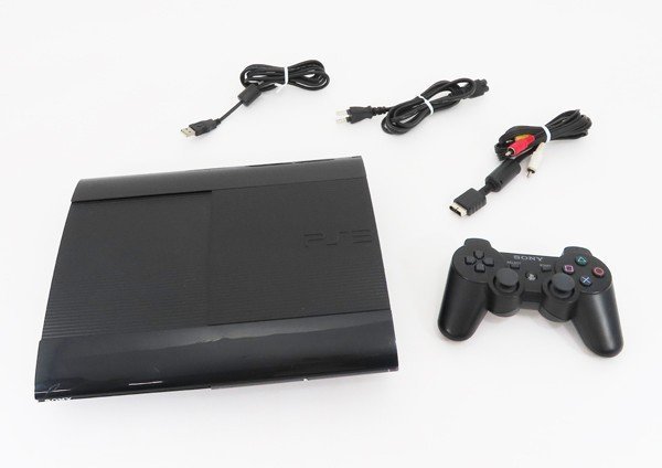 ○【SONY ソニー】PS3本体 250GB CECH-4000B チャコールブラック_画像1