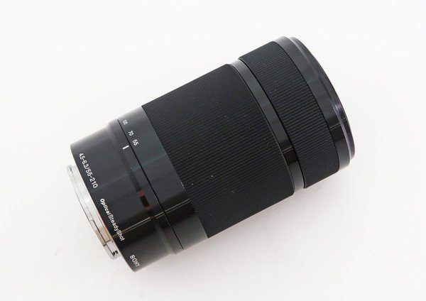 ◇美品【SONY ソニー】E 55-210mm F4.5-6.3 OSS SEL55210 一眼カメラ用レンズ ブラック_画像5