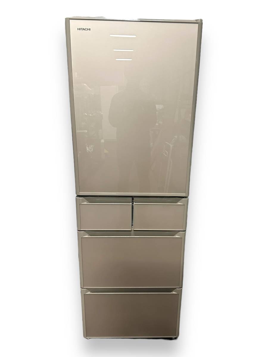 【22年製・極美品】HITACHI 日立 ノンフロン冷凍冷蔵庫 R-S40SXN 401L