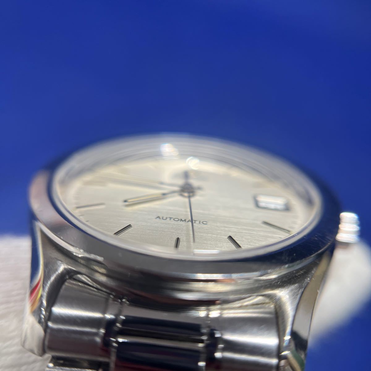 T288【中古品】/ OMEGA オメガ シーマスター 166.0298 自動巻き稼働品 デイトの画像5