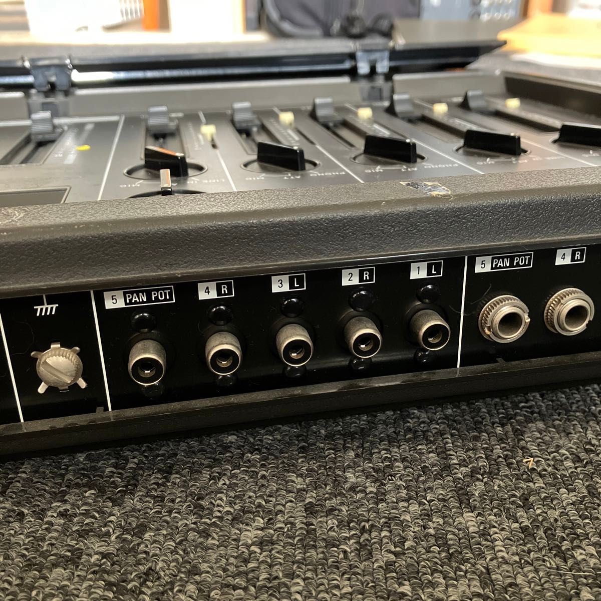 SONY MX-510  ミキサー ポータブル　 レトロ　Phono line mic入力対応 レコードプレーヤー対応