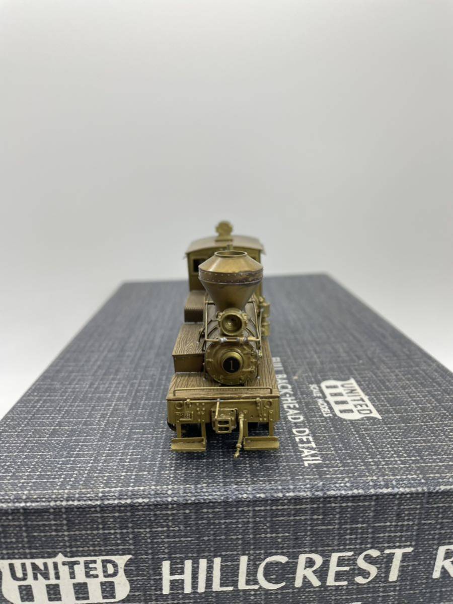 HO UNITED SCALE MODELS HILLCREST R.R SHAY MADE IN JAPAN_画像3