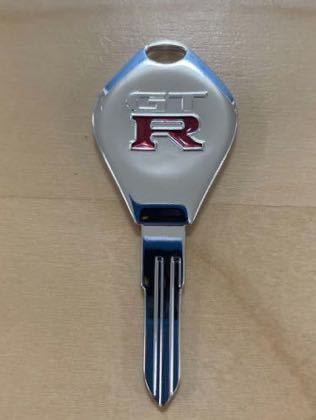 KEY00-00185 スカイライン GT-R ブランクキー ニスモ R32 R33 BNR32 BCNR33 ECR33 GTR RB26 NISMO スペアキー　鍵　_画像1