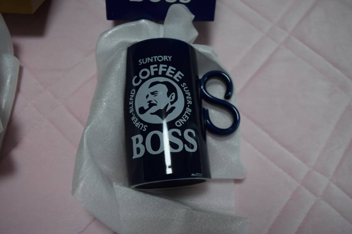 ●サントリー 『BOSS』 コーヒー　マグカップ　３個セット （未使用品）_画像4