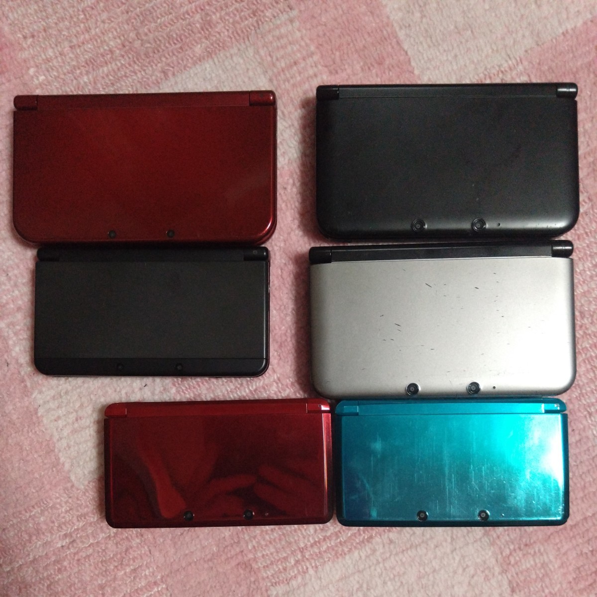 Nintendo ニンテンドー 3DS 2台 3DSLL 2台 new3DS 1台 new3DSLL 1台 本体 計6台 ジャンク 任天堂 NINTENDO_画像1