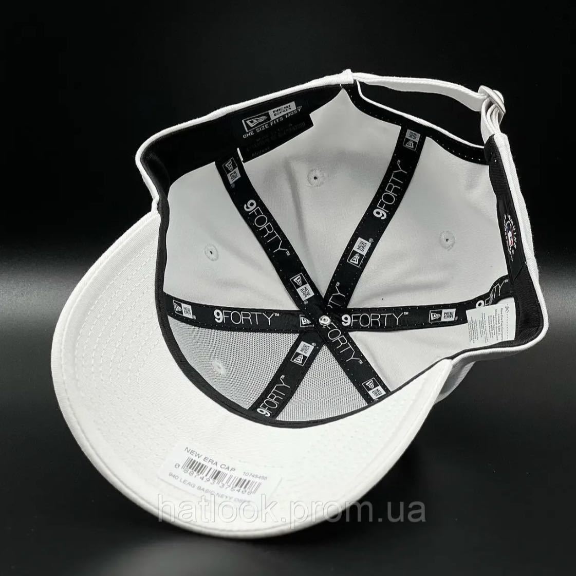 NEW ERA ニューエラ 9FORTY キャップ 帽子 ハット メンズ レディース Yankees NEW YORK 正規品 ホワイト ブラック 白 黒 NY