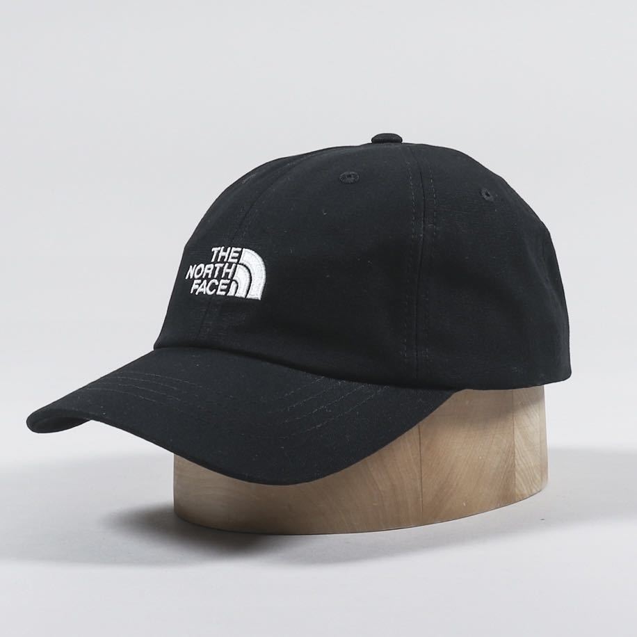 送料無料 THE NORTH FACE ノースフェイス CAP キャップ 帽子 コットン ユニセックス メンズ レディース　刺繍 ブラック 黒 海外限定 正規品