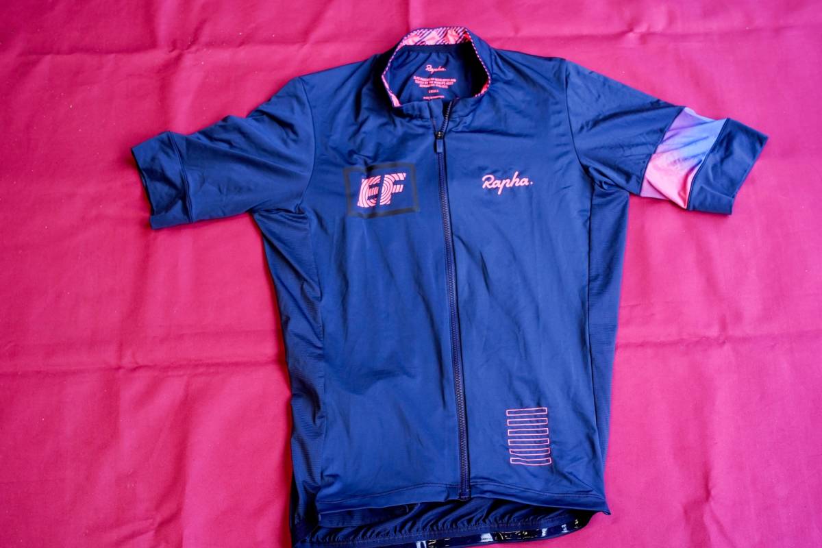 Rapha ラファ プロチーム トレーニング ジャージ EF EDUCATION FIRST PRO TEAM TRAINING JERSEY Pro Team 半袖ジャージ Sサイズ_画像1