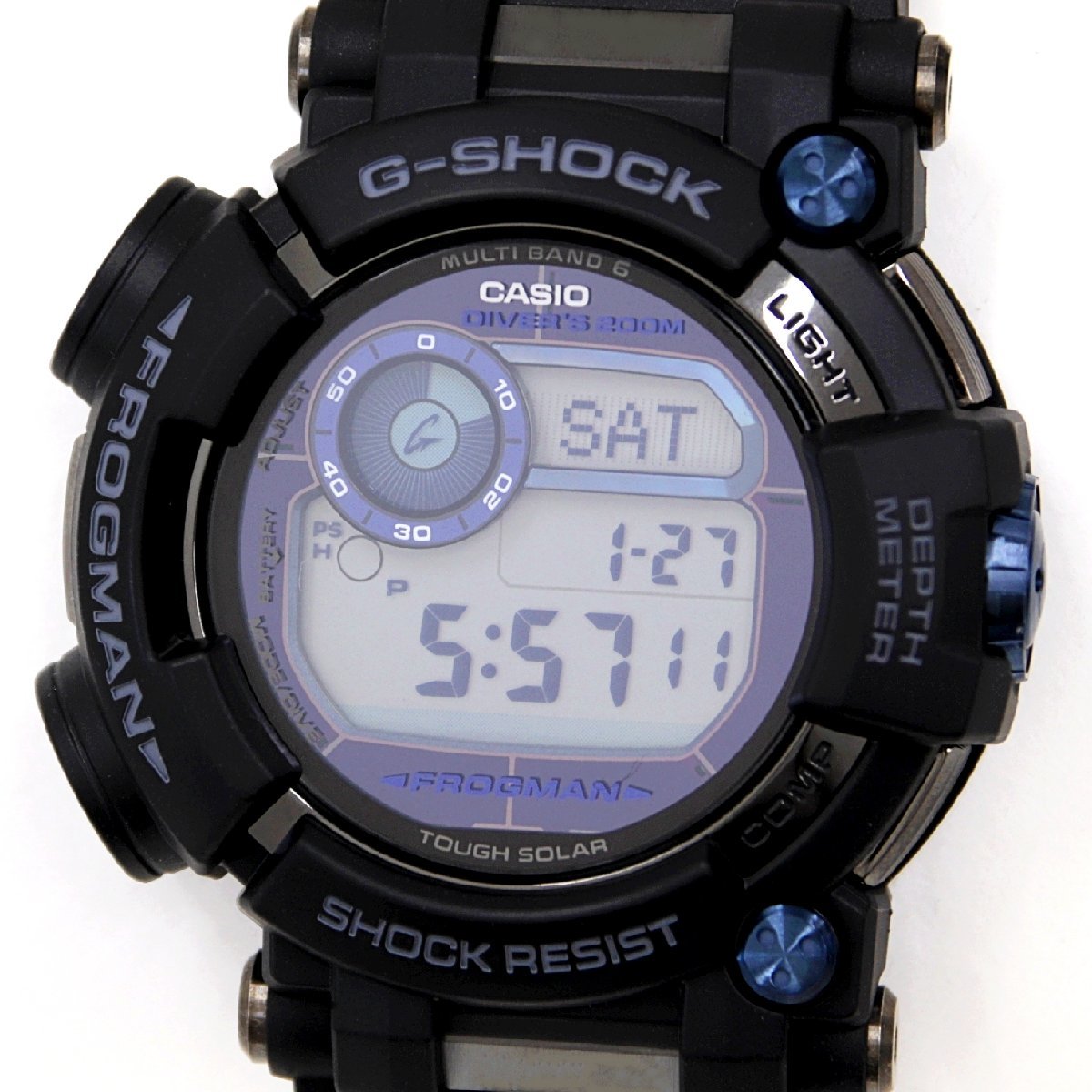 Casio G-Shock G-Shock G-Shock Frogman GWF-D1000B-1JF Watch Radio Solar Quartz Men New