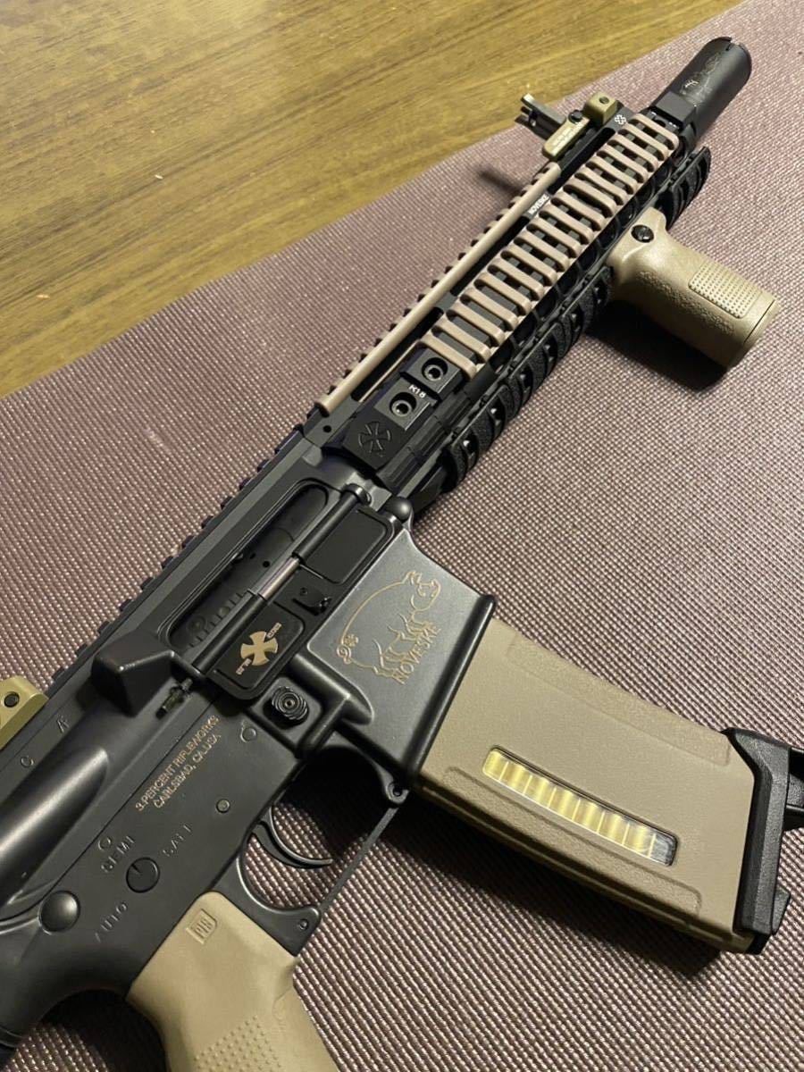 東京マルイ　マルイ　次世代電動ガン m4 CQB-R FDE カスタム _画像5